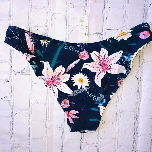 𝅺NWT Womens Large Cupshe Live Life On The Beach Bikini Bottoms - Picture 3 of 6